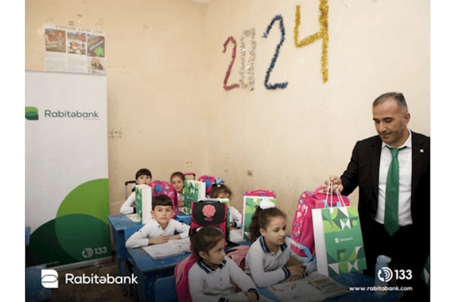 Rabitəbankdan Ümumdünya Kitab Günündə Ağdam kənd məktəbinə dəstək — FOTOLAR