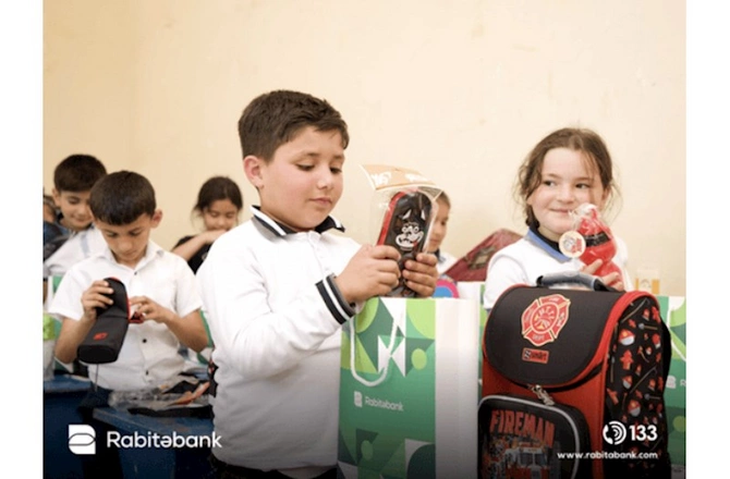 Rabitəbankdan Ümumdünya Kitab Günündə Ağdam kənd məktəbinə dəstək — FOTOLAR