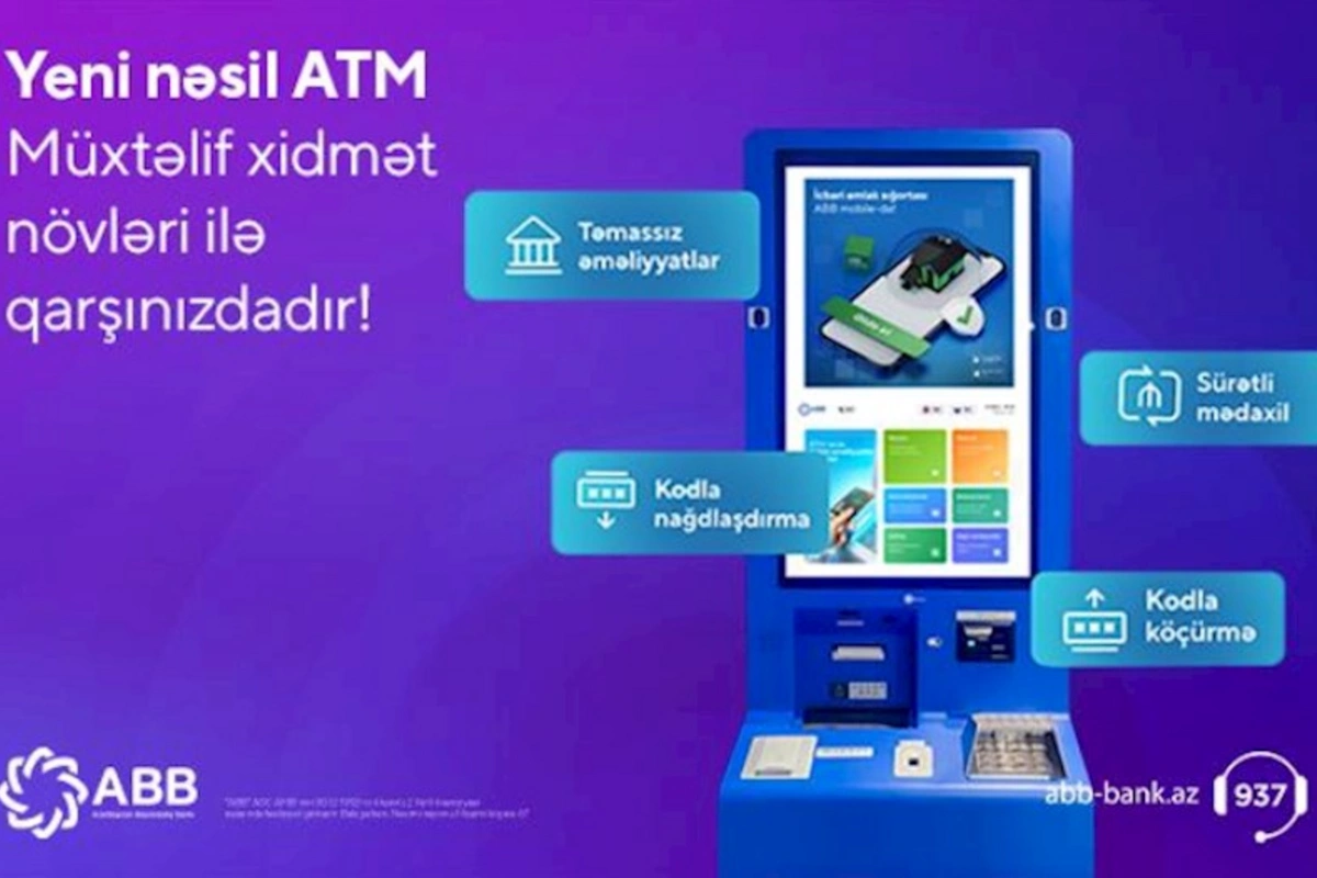 ABB-nin ATM-lərində yenilik!