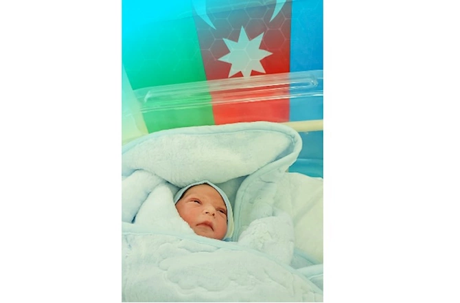 Xankəndidə ilk körpə dünyaya gəldi — FOTOLAR
