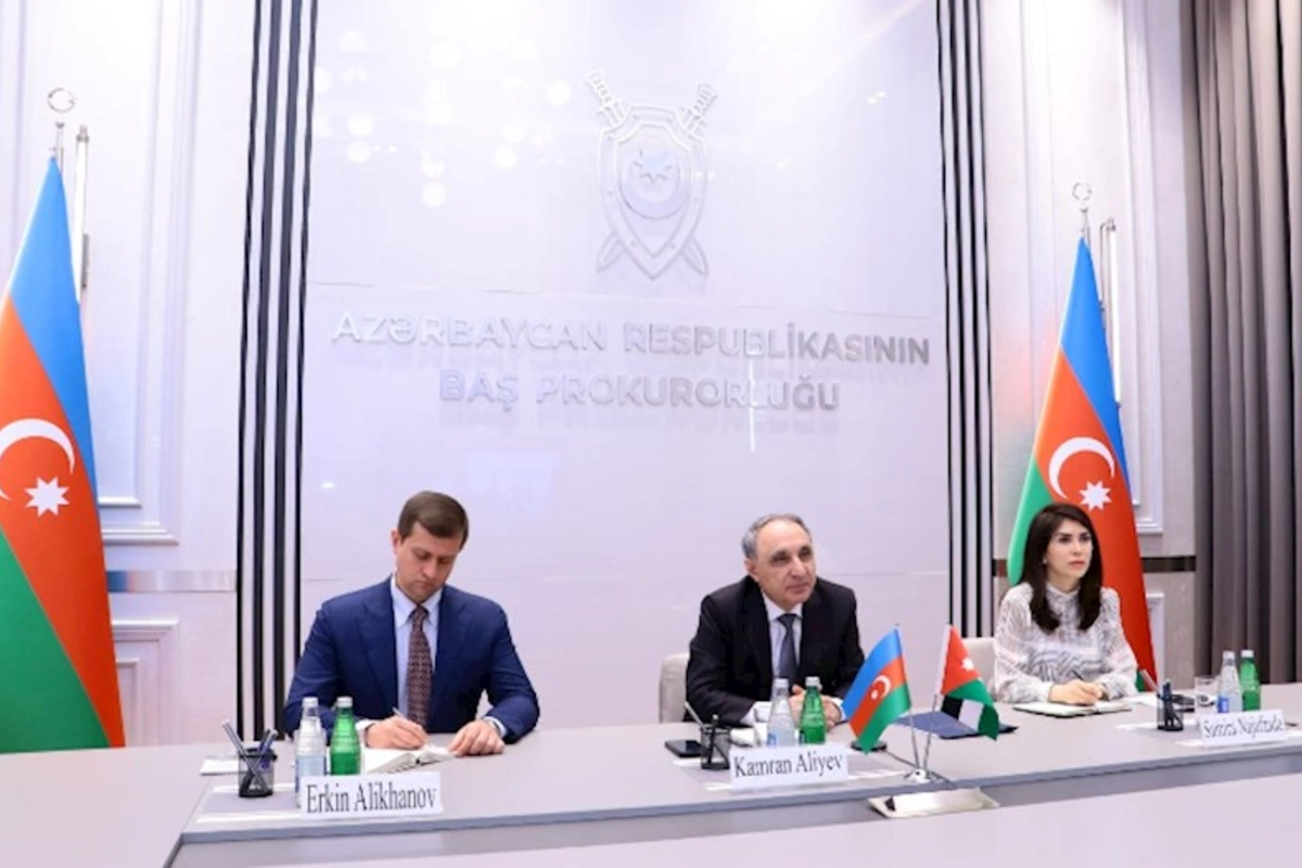 Kamran Əliyev İordaniyalı həmkarı ilə görüşdü — FOTO
