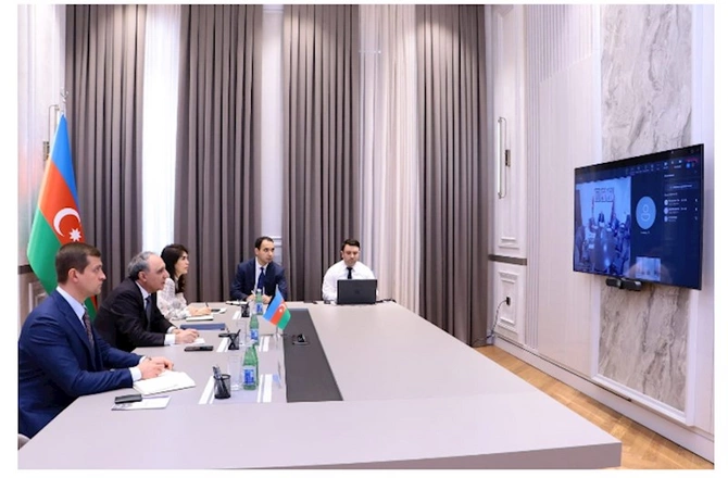 Kamran Əliyev İordaniyalı həmkarı ilə görüşdü — FOTO