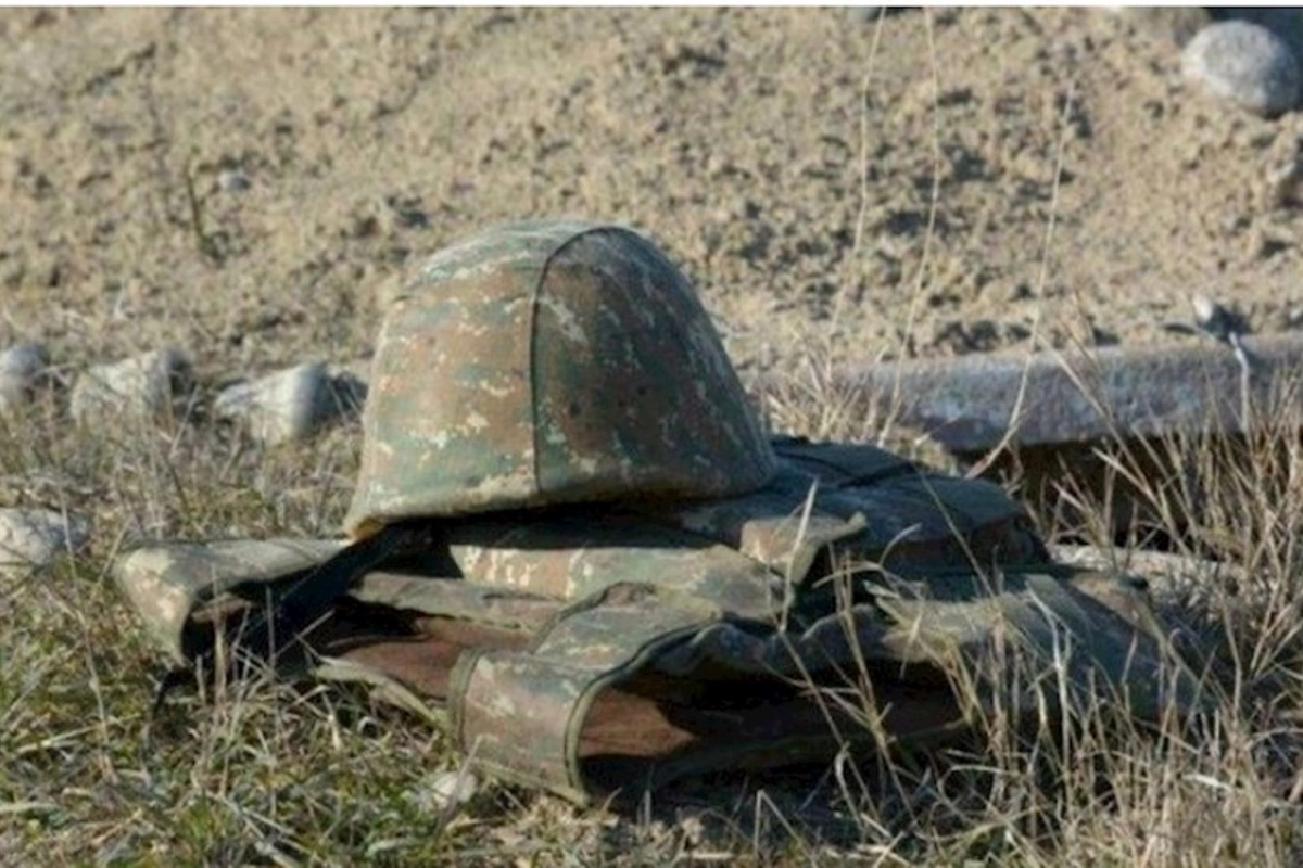 Ermənistan hərbçisi Azərbaycanla sərhəddə minaya düşdü