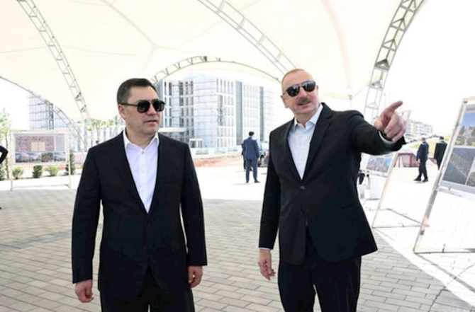 Prezidentlər Ağdama getdilər — FOTO (YENİLƏNİB)
