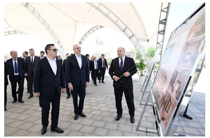 Prezidentlər Ağdama getdilər — FOTO (YENİLƏNİB)