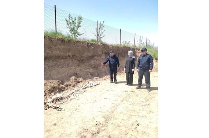 Xocalıda insan qalıqları aşkar edildi — FOTO