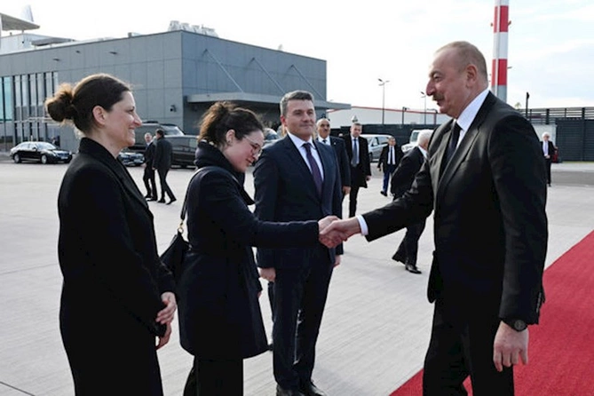 Prezident İlham Əliyevin Almaniyaya işgüzar səfəri başa çatıb — FOTOLAR