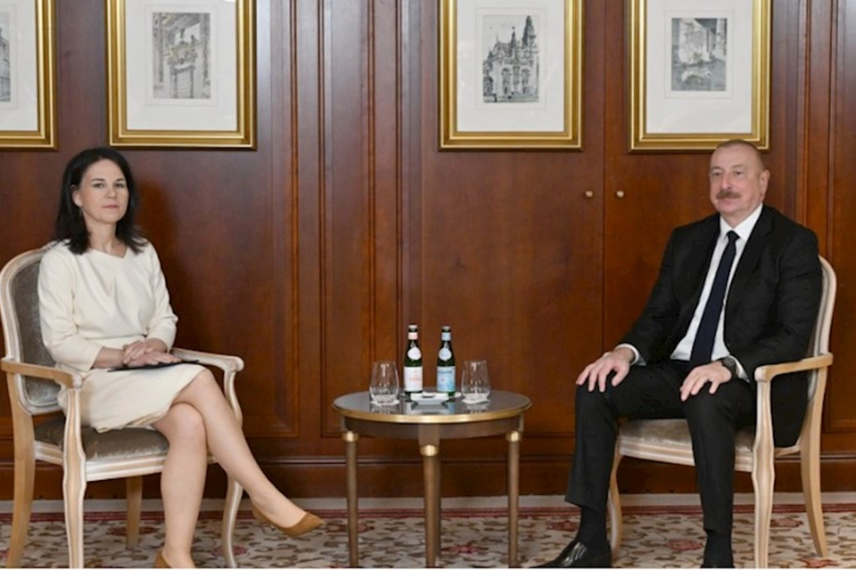 İlham Əliyev Almaniyanın XİN başçısı ilə görüşdü — FOTO (YENİLƏNİB)