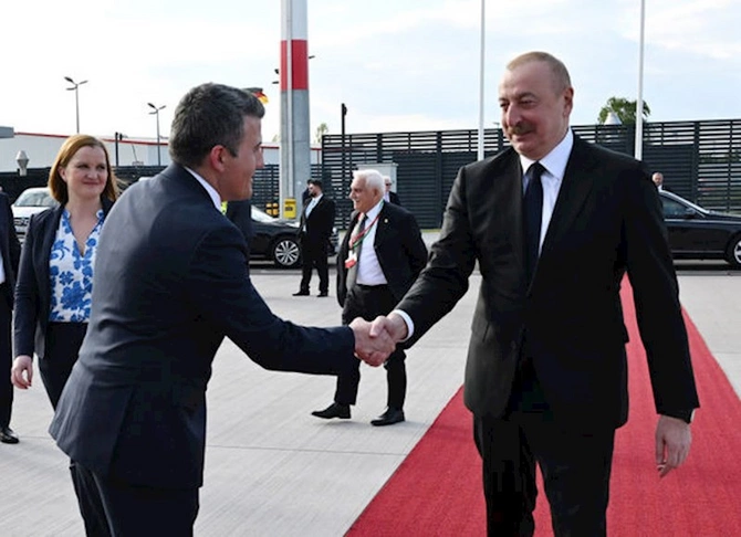 Prezident İlham Əliyevin Almaniyaya işgüzar səfəri başa çatıb — FOTOLAR