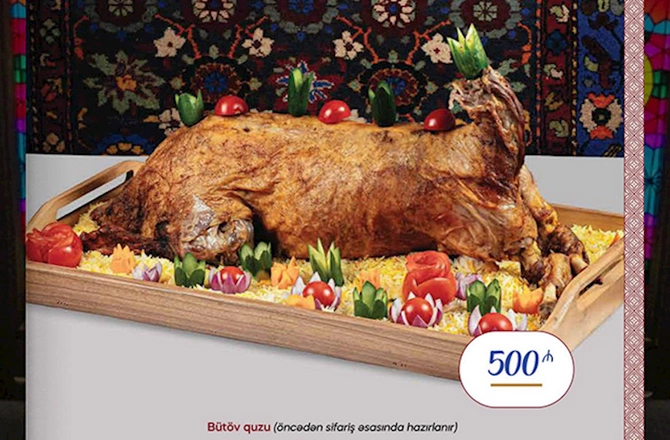 Bakıda ailə ilə şam yeməyi 200 manata başa gəlir