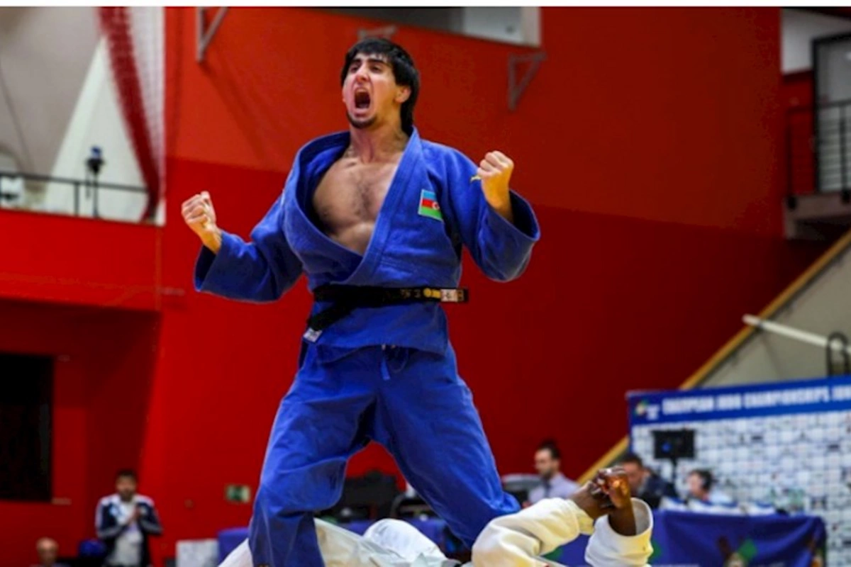 Avropa çempionatı: Azərbaycanın daha bir cüdoçusu qızıl medal qazanıb