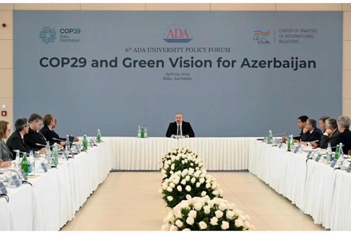 “COP29 və Azərbaycan üçün Yaşıl Baxış”