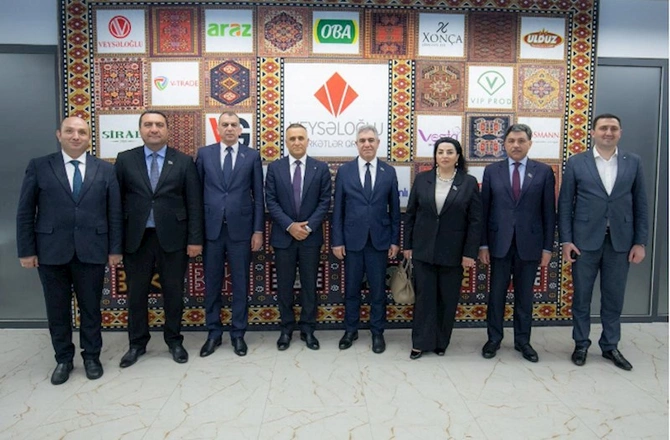 Millət vəkilləri Veysəloğlu Şirkətlər Qrupunu ziyarət etdi — FOTOLAR