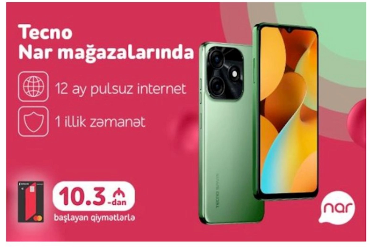 “Nar”dan sərfəli smartfon TƏKLİFİ