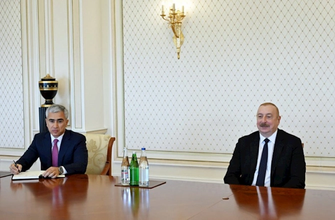 İlham Əliyev Malayziyanın Parlament Senatının prezidentini qəbul etdi — FOTOLAR (YENİLƏNİB)