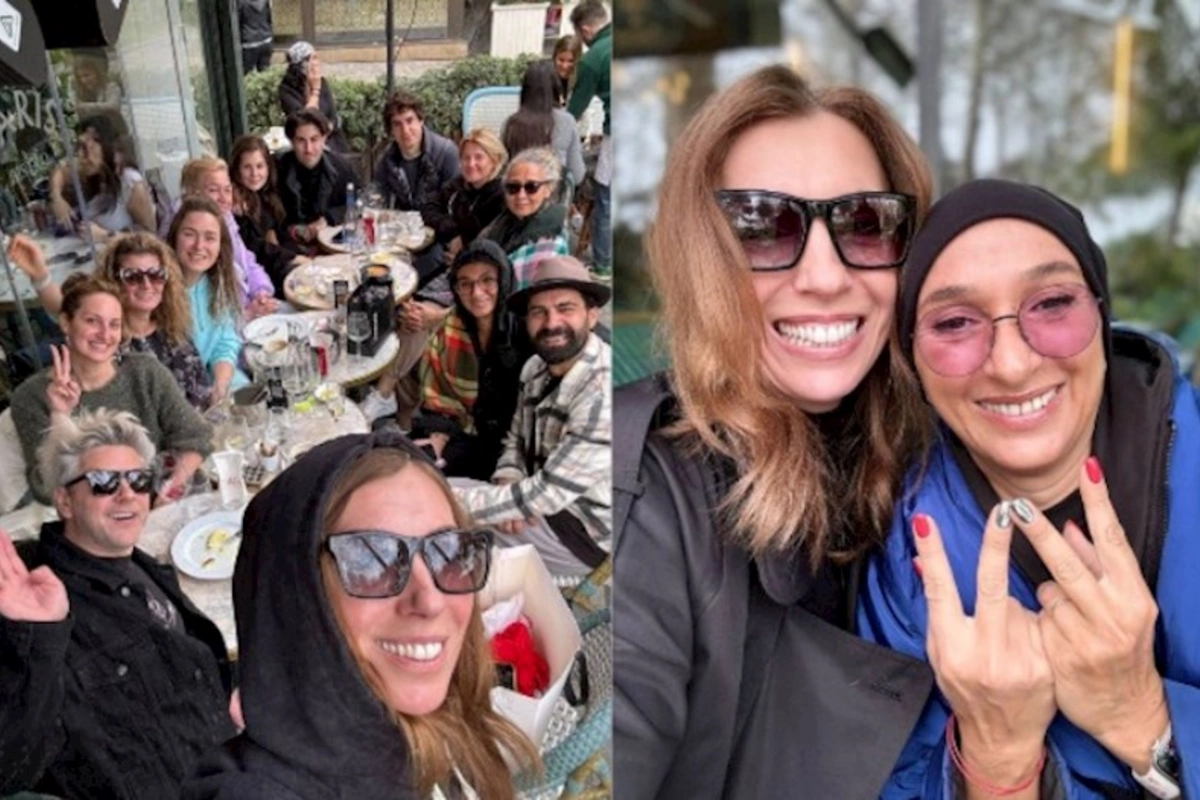 Aydanın ad günündə iştirak etmək üçün Bakıya gəldi — FOTOLAR