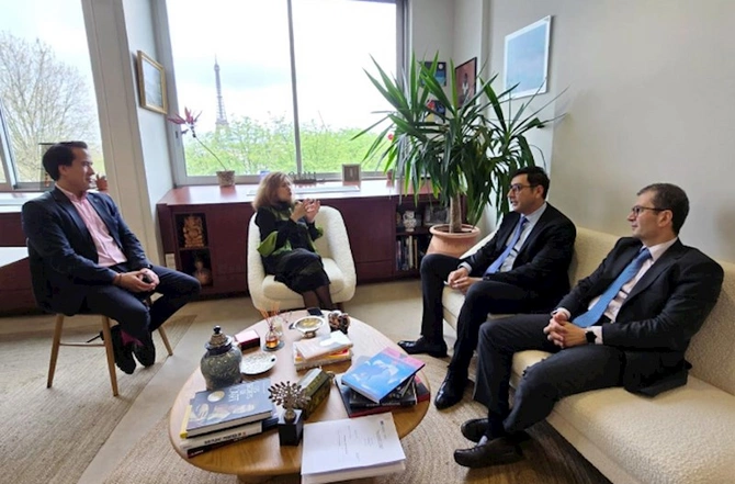 Fərid Qayıbov CİGEPS növbəti sessiyasında çıxış etdi — FOTO