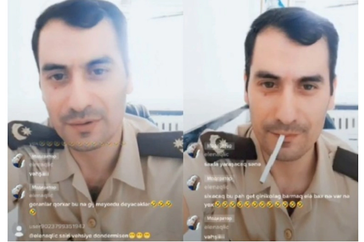 Nazir TikTokda canlı yayım açan rəis müavinini işdən ÇIXARDI
