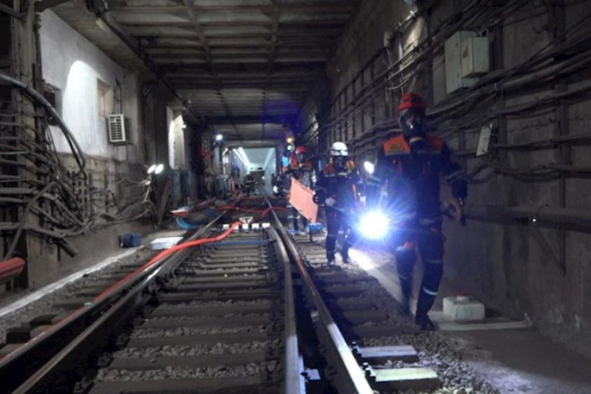 FHN metroda təlim keçirdi — VİDEO