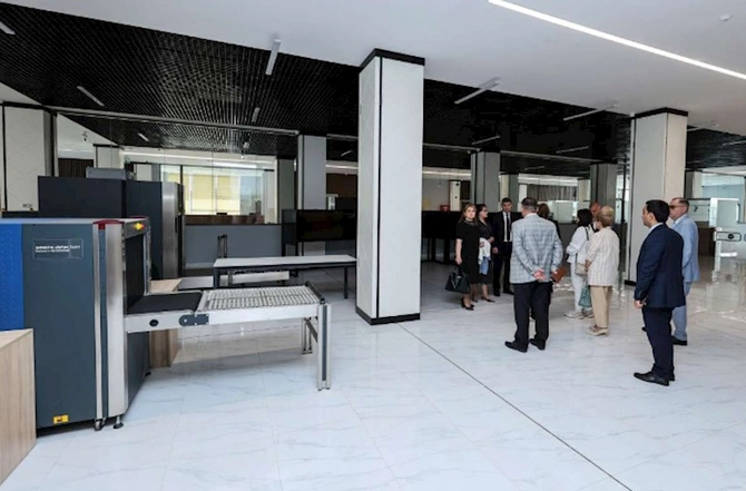 QHT nümayəndələri sərhədkeçmə prosesləri ilə əyani şəkildə tanış oldular — FOTOLAR