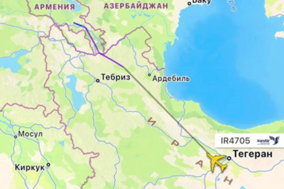 İran təyyarəsi Ermənistana aktiv şəkildə silah daşıyır — FOTO