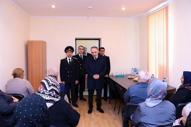 Baş prokuror Neftçalada qəbul keçirdi — FOTOLAR
