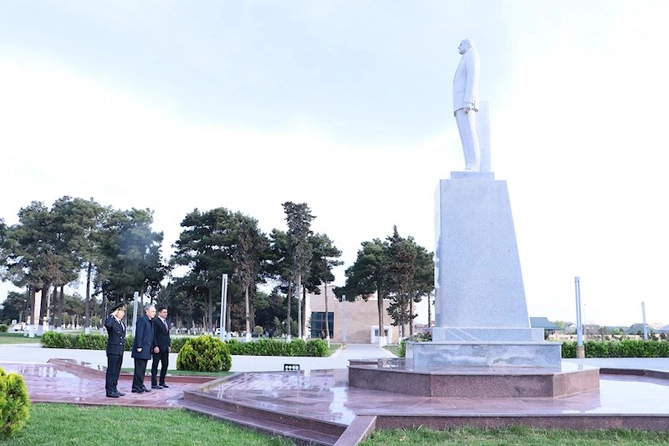 Baş prokuror Neftçalada qəbul keçirdi — FOTOLAR