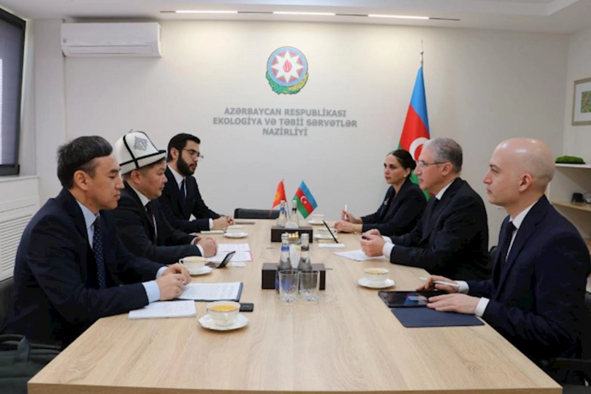 Qırğız Respublikasının ölkəmizdəki fövqəladə və səlahiyyətli səfiri ilə görüş keçirilib