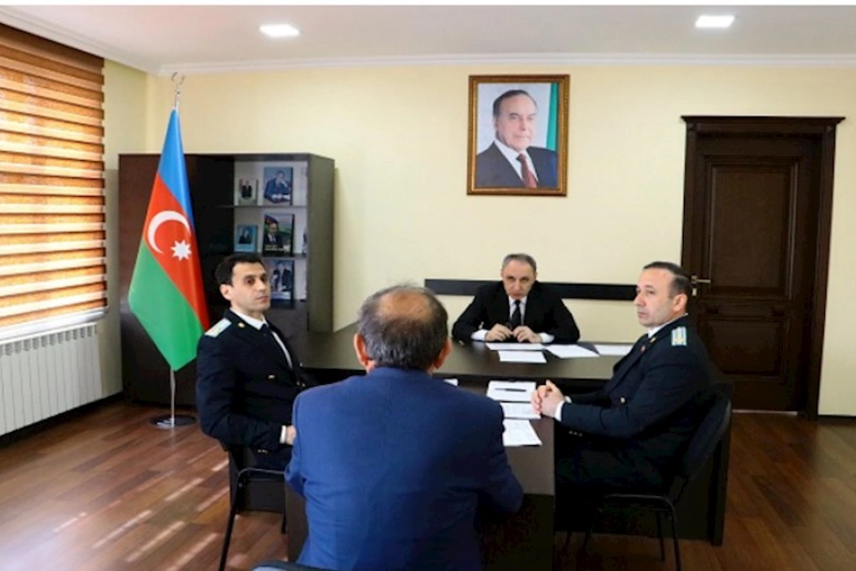 Baş prokuror Neftçalada qəbul keçirdi — FOTOLAR