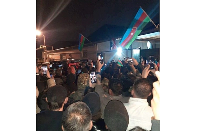 Əsgərimizlə vida mərasimi keçirilir — FOTO