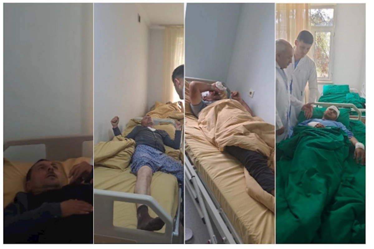 Fəhlələri daşıyan avtobus qəzaya uğradı: 20 yaralı var