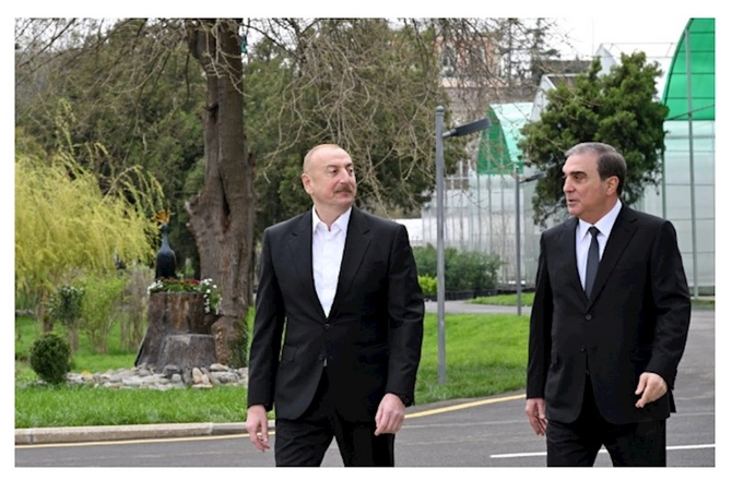 Prezident Ekoloji Park Kompleksində — FOTOLAR (YENİLƏNİB)