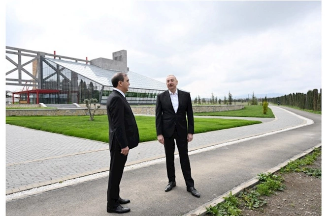Prezident Ekoloji Park Kompleksində — FOTOLAR (YENİLƏNİB)