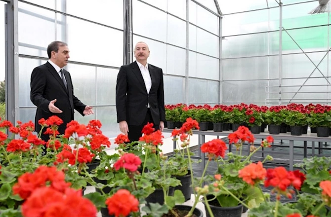 Prezident Ekoloji Park Kompleksində — FOTOLAR (YENİLƏNİB)