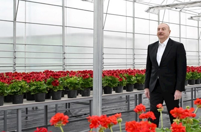 Prezident Ekoloji Park Kompleksində — FOTOLAR (YENİLƏNİB)