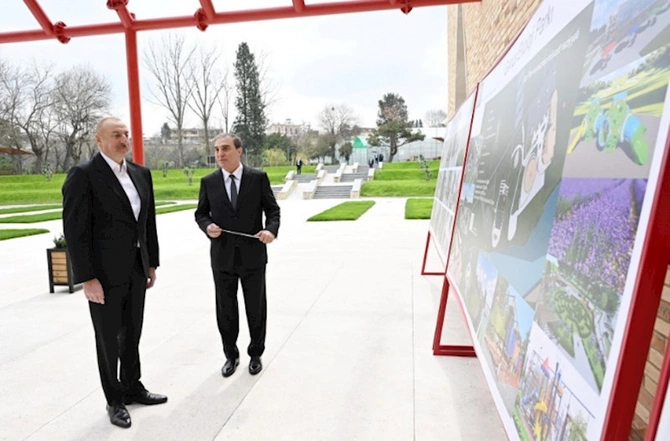 Prezident Ekoloji Park Kompleksində — FOTOLAR (YENİLƏNİB)