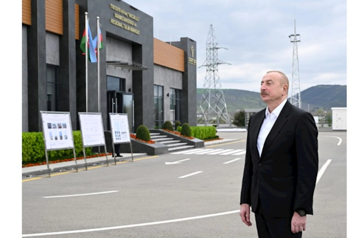 Qəbələdə yarımstansiya və Regional Təlim Mərkəzi istifadəyə verildi — FOTOLAR