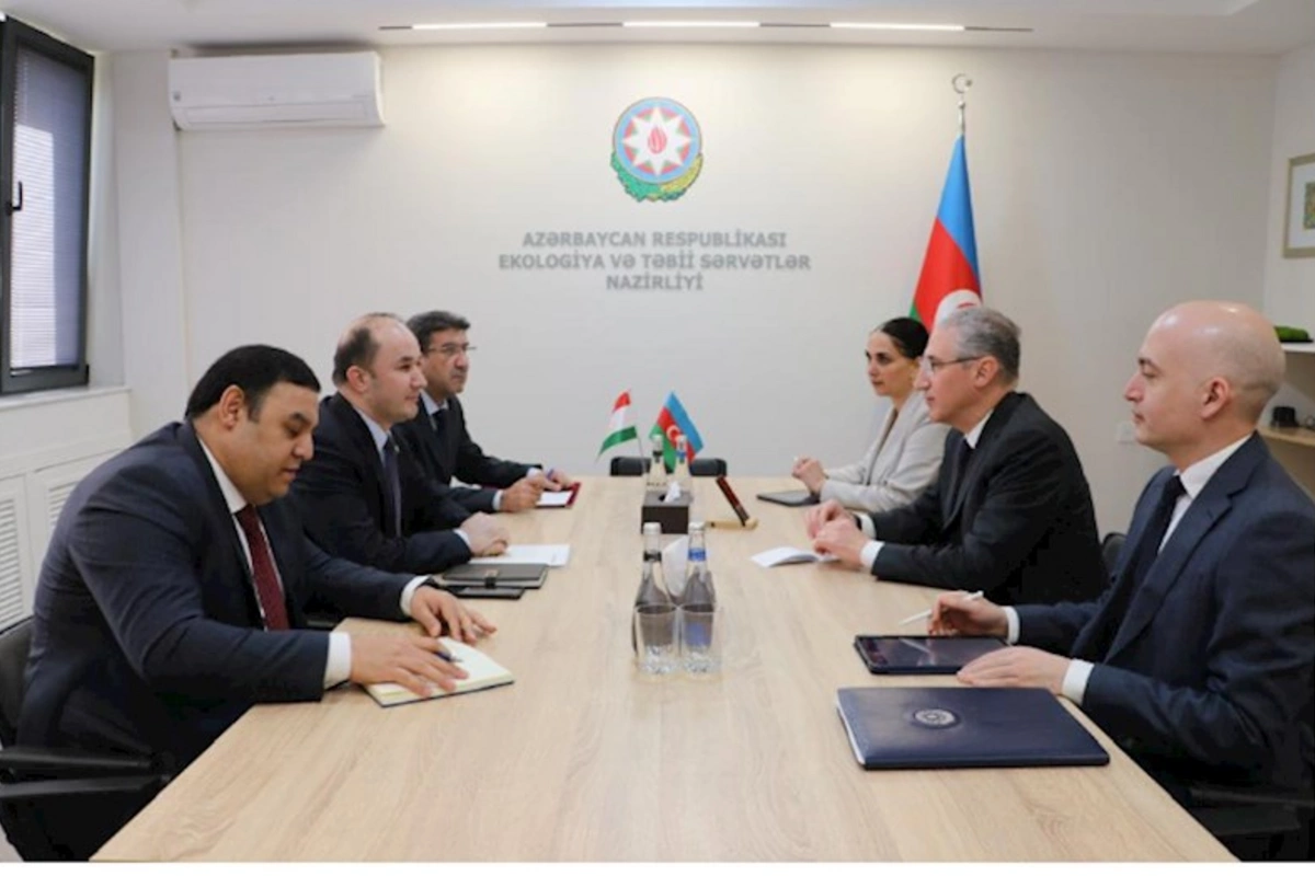 Muxtar Babayev Tacikistan səfiri ilə COP-29-a hazırlıq məsələlərini müzakirə edib