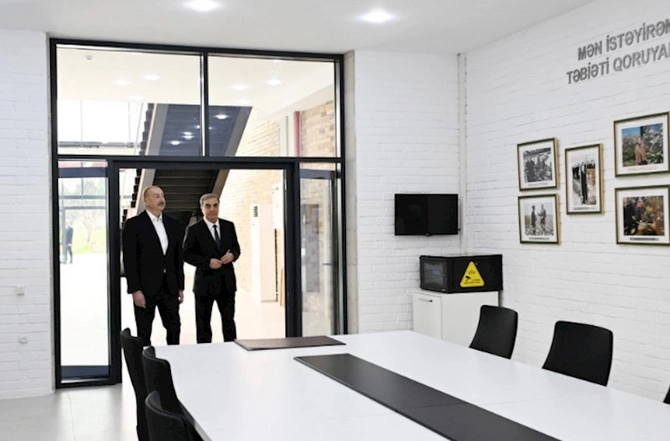 Prezident Ekoloji Park Kompleksində — FOTOLAR (YENİLƏNİB)