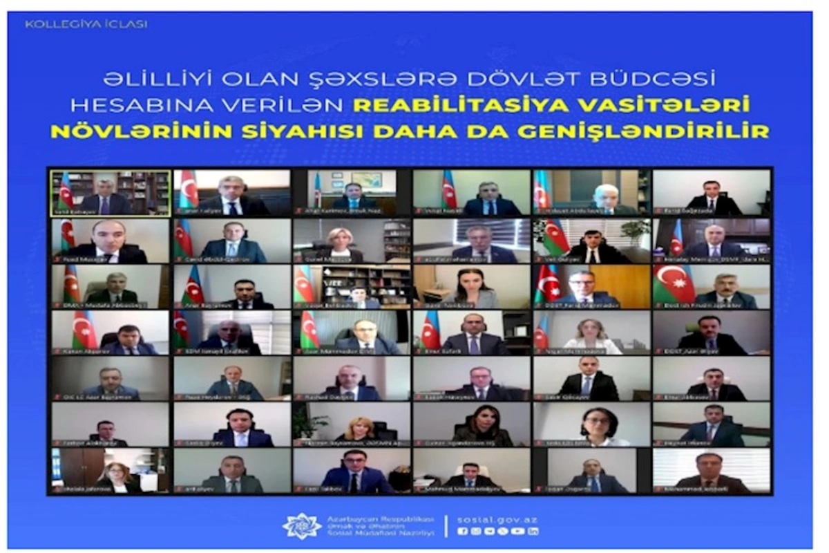 Sahil Babayev kollegiya iclası keçirdi — Yeni pensiya mexanizmi hazırlanacaq