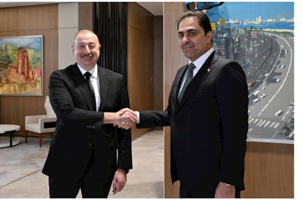 İlham Əliyev İraq Parlamentinin sədrini qəbul etdi — YENİLƏNİB (FOTO)