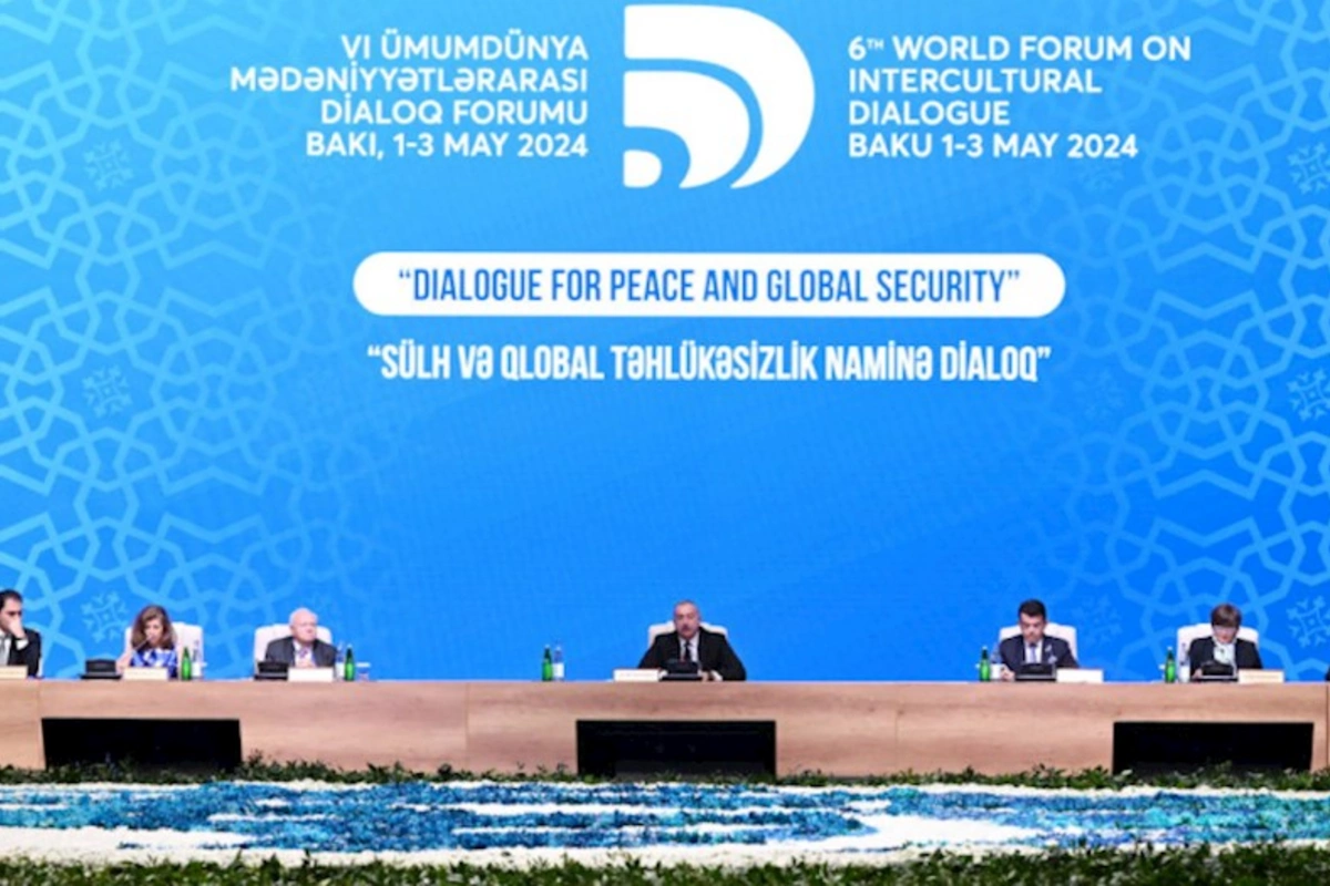 Prezident VI Ümumdünya Mədəniyyətlərarası Dialoq Forumunda çıxış etdi — VİDEO (YENİLƏNİB)