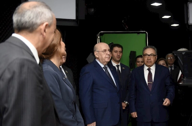 Qərbi Azərbaycan Televiziyasının binasının açılışı — FOTO