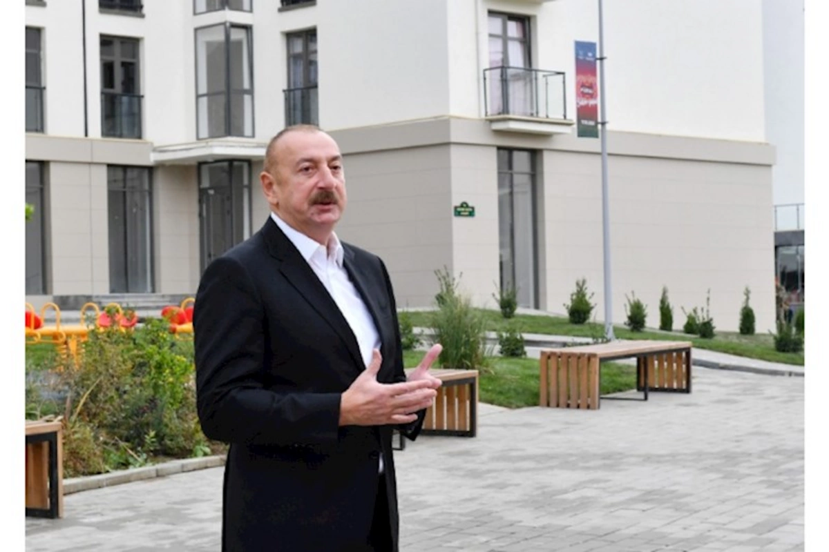 Azərbaycan Prezidenti: Bu gün Şuşanın yeni tarixi başlayır