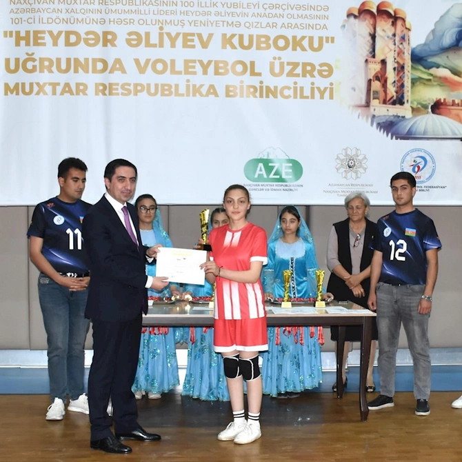 Naxçıvanda “Heydər Əliyev kuboku” uğrunda turnir keçirildi — FOTOLAR Naxçıvanda “Heydər Əliyev kuboku” uğrunda turnir keçirildi — FOTOLAR
