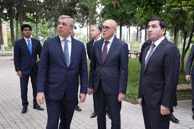 Əlaqələndirmə Qərargahının növbəti iclası Xankəndi şəhərində keçirilib — FOTOLAR