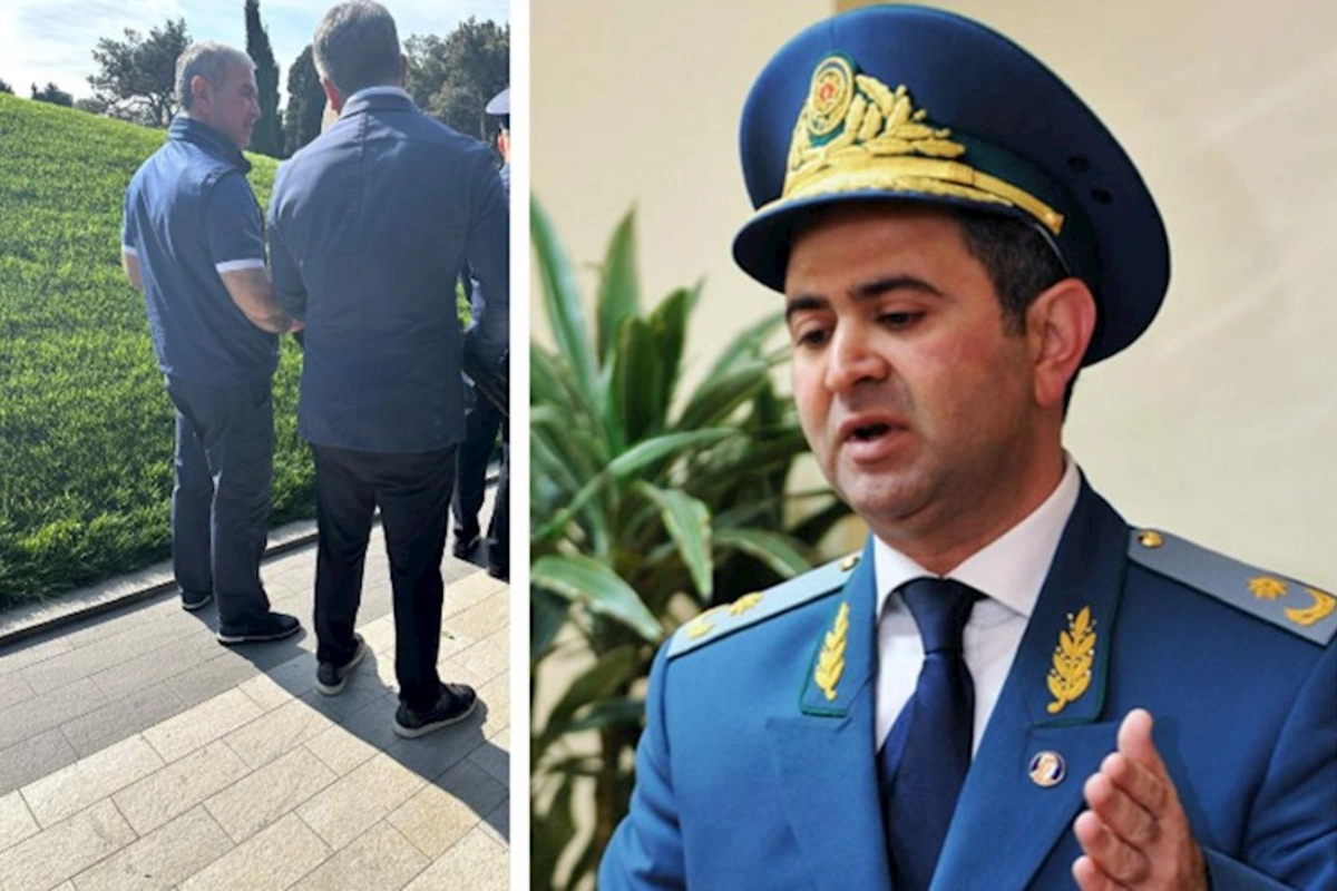Vüsal Novruzov ziyarətə idman geyimində gəldi — FOTO