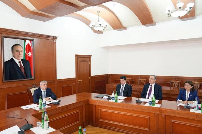 Əlaqələndirmə Qərargahının növbəti iclası Xankəndi şəhərində keçirilib — FOTOLAR
