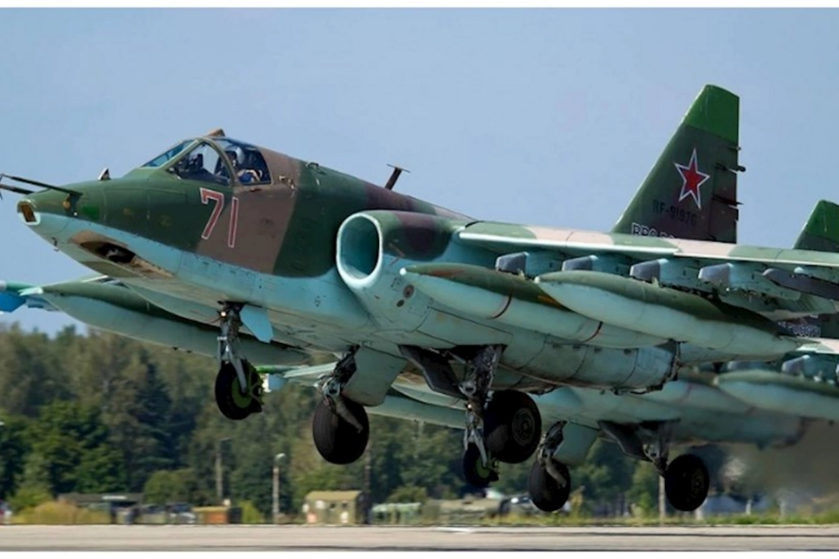 Ukrayna Rusiyanın Su-25 qırıcısını vurub
