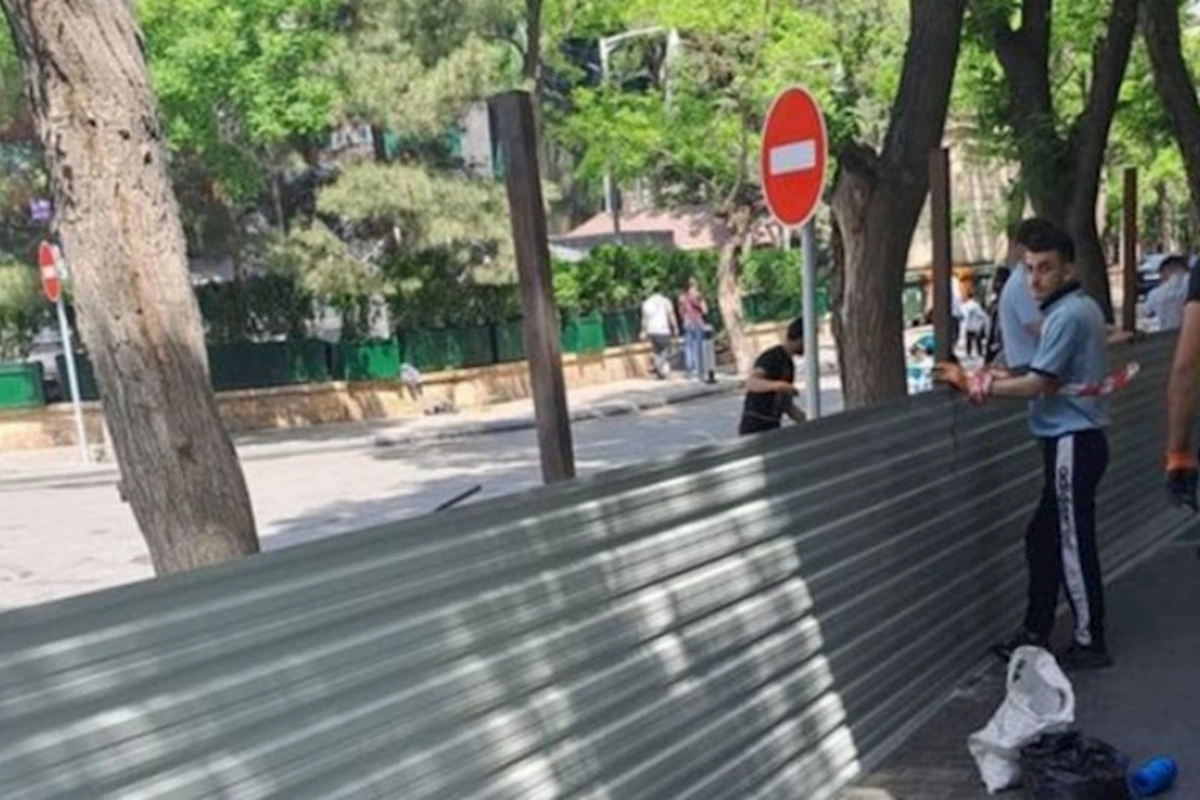 Xaqani bağı ətrafında yenidənqurma işləri başlayıb